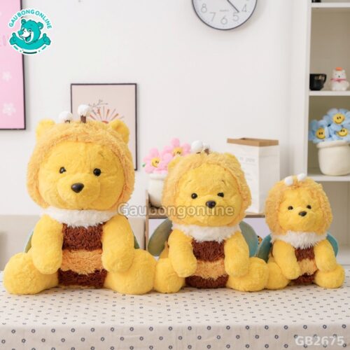 Gấu Pooh Cosplay Ong đa dạng kích thước