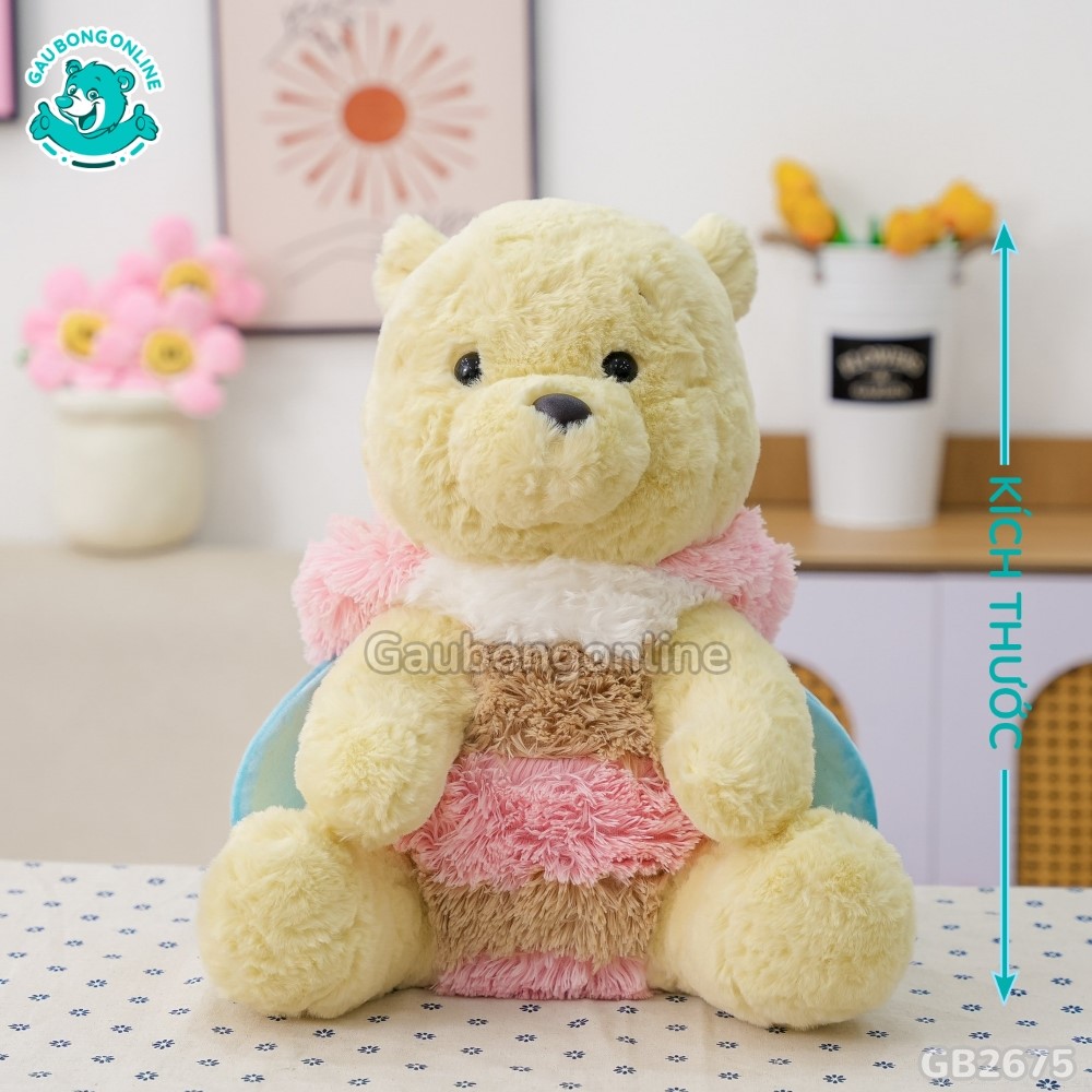 Cách đo kích thước của Gấu Pooh Cosplay Ong
