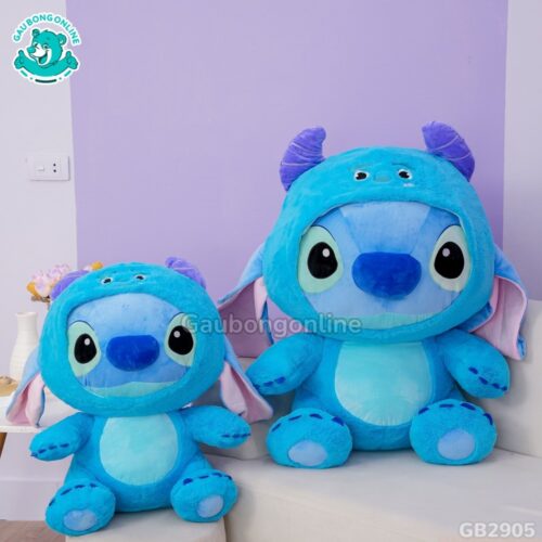 Stitch Cosplay Quái Vật Sulley thích hợp làm quà tặng cho bé dịp 1/6
