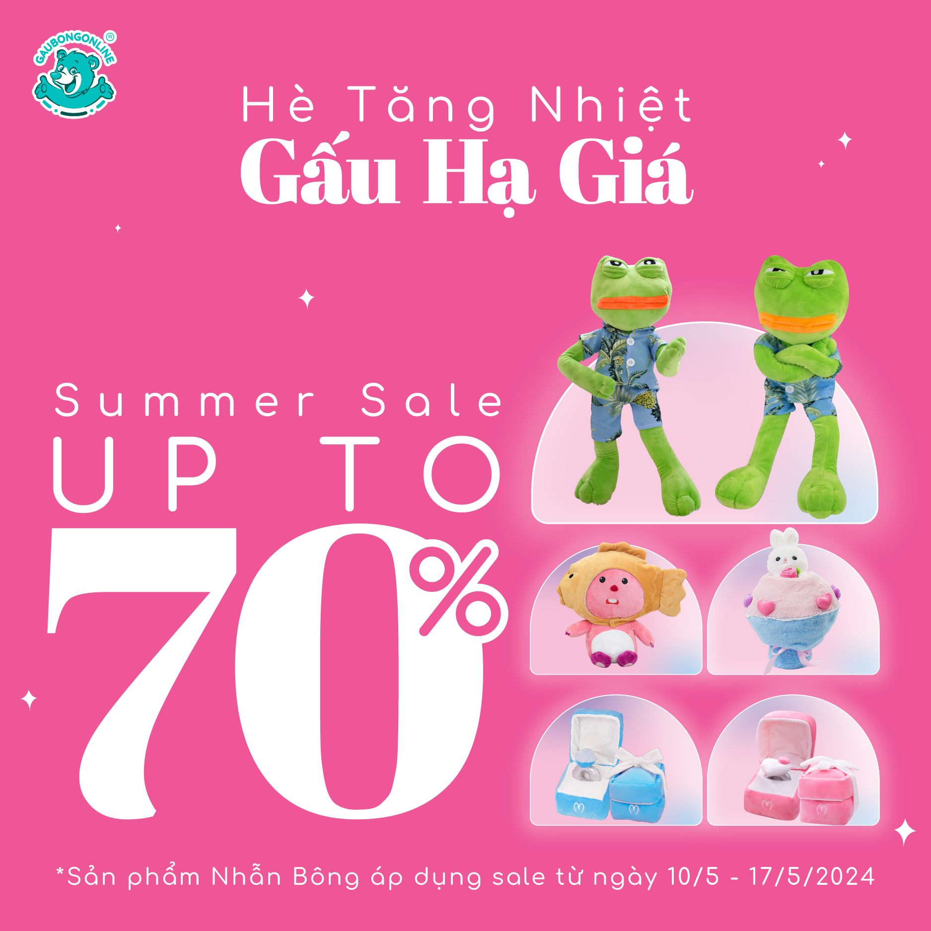 Bemori Summer Sale Up To 70%: Hè Tăng Nhiệt, Gấu “Hạ” Giá