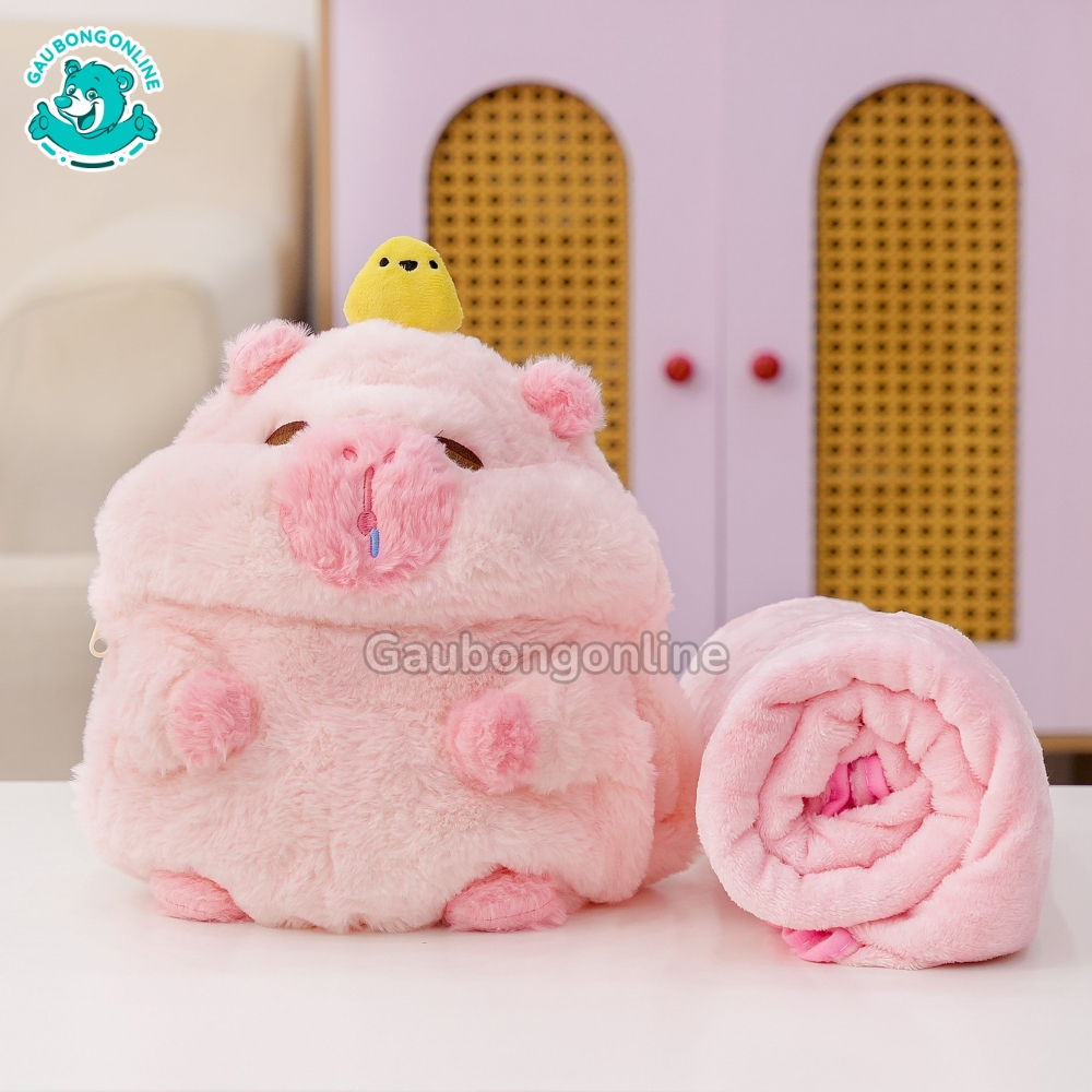 10+ Mẫu Gấu Bông Capybara Hồng Hot Nhất