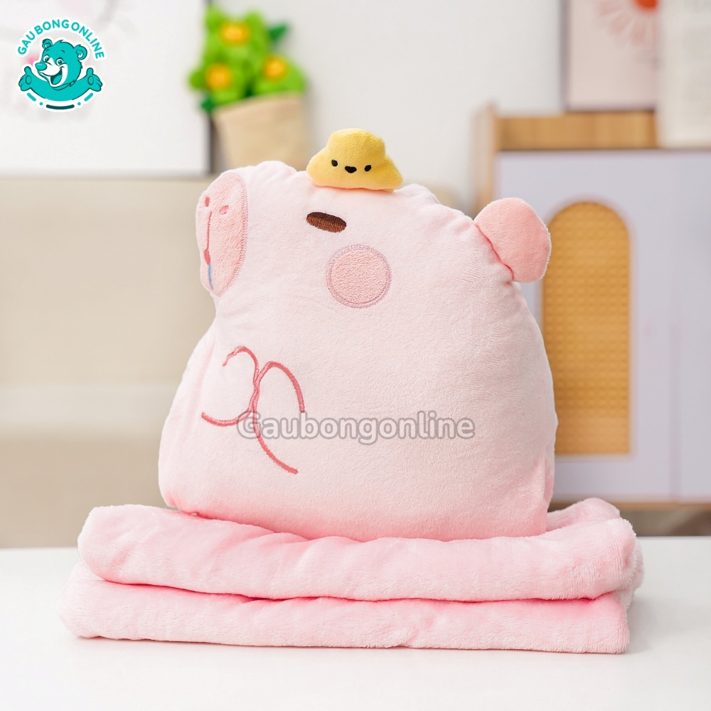 10+ Mẫu Gấu Bông Capybara Hồng Hot Nhất