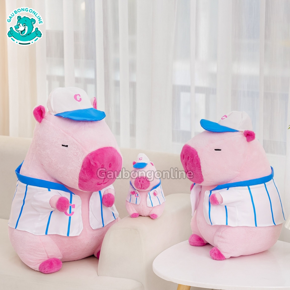 10+ Mẫu Gấu Bông Capybara Hồng Hot Nhất