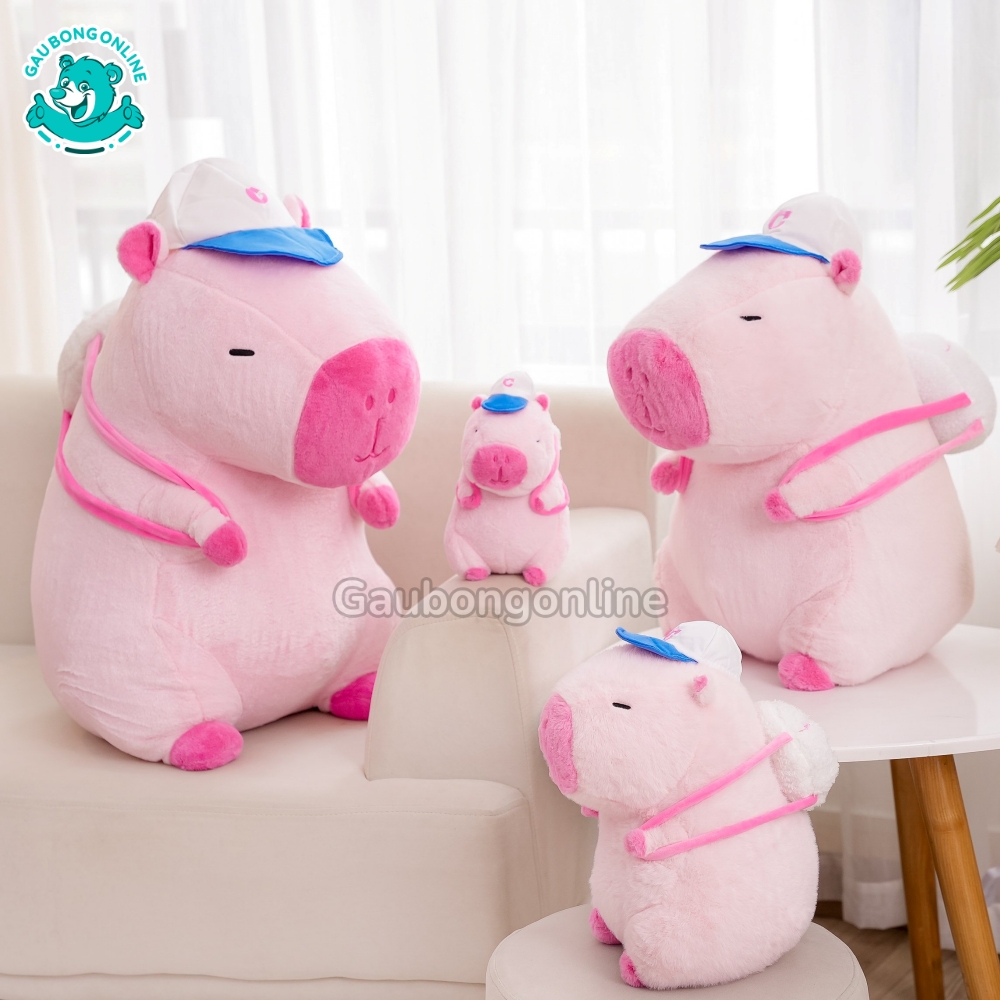 10+ Mẫu Gấu Bông Capybara Hồng Hot Nhất