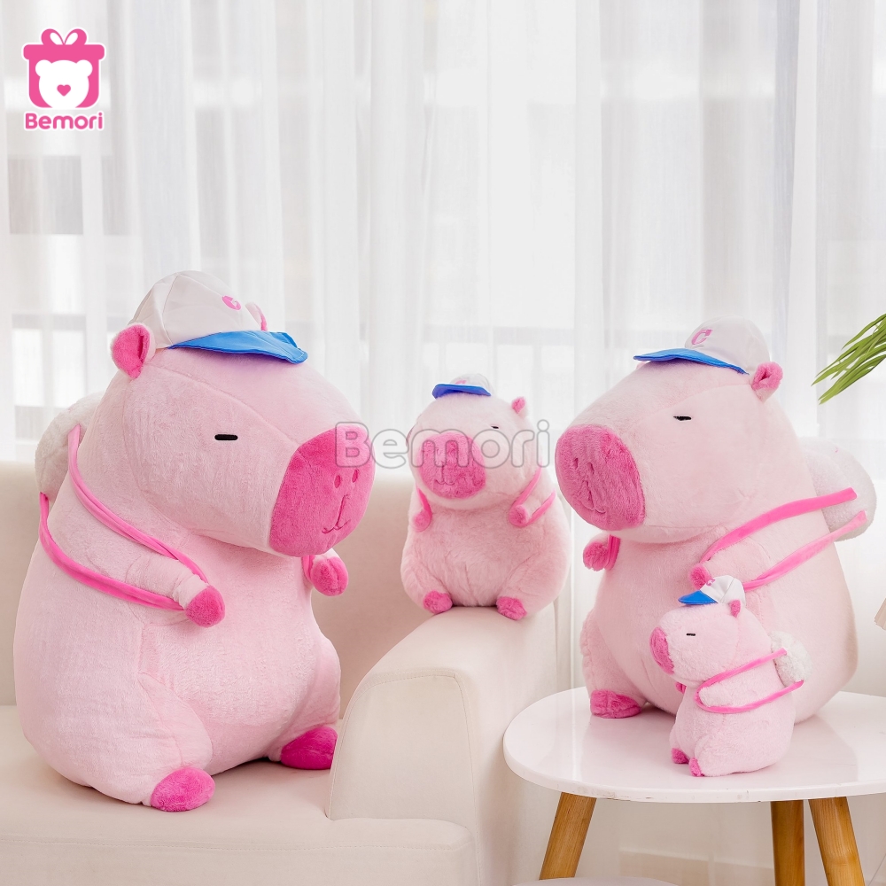 cửa hàng gấu bông Capybara hồng siêu dễ thương tại Hà Nội