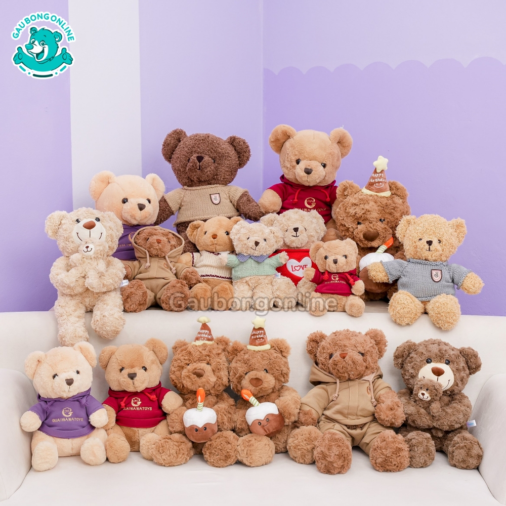 Gấu Bông Teddy Nhỏ - Người Bạn Đồng Hành Đáng Yêu Của Bé