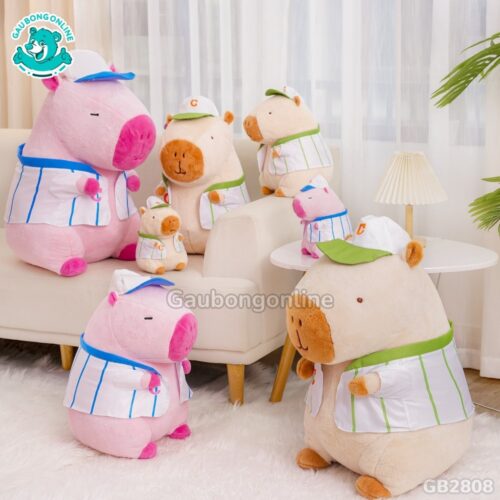 Chuột Capybara Mặc Áo đã được bán tại Gấu Bông Online