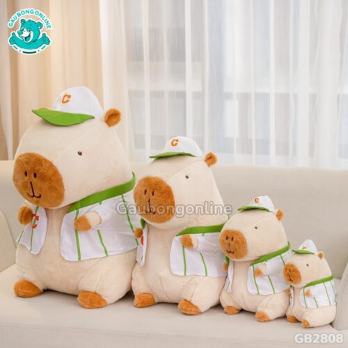 Chuột Capybara Mặc Áo mềm mại, êm ái