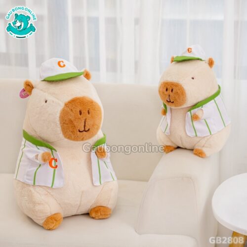 Chuột Capybara Mặc Áo – Kem