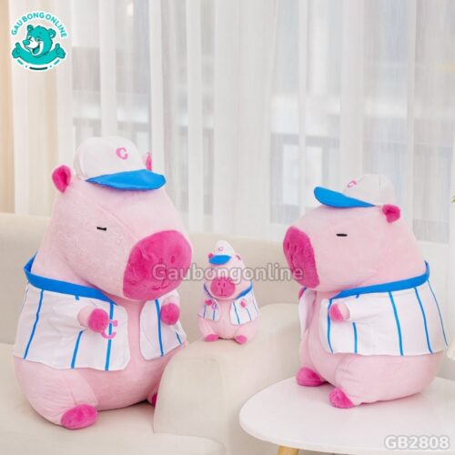 Chuột Capybara Mặc Áo – Hồng