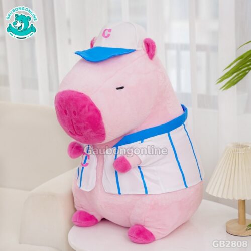 Chuột Capybara Mặc Áo – Hồng