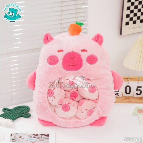 Gia Đình Gấu Bông Capybara
