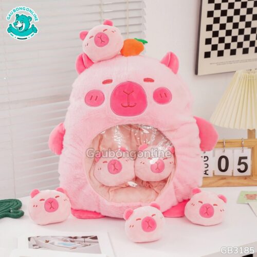 Gia Đình Gấu Bông Capybara