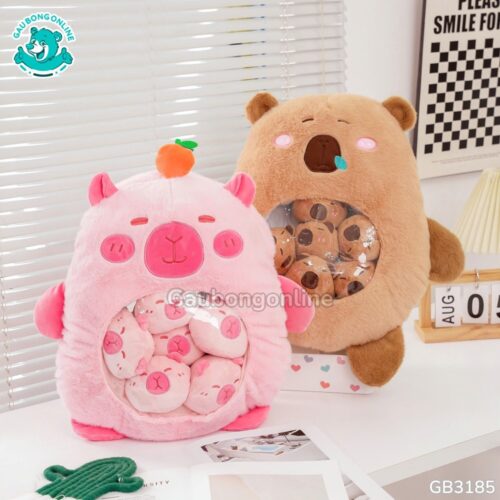 Gia Đình Gấu Bông Capybara