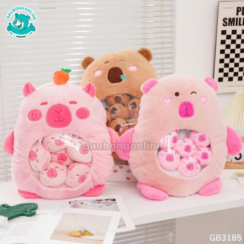 Gia Đình Gấu Bông Capybara