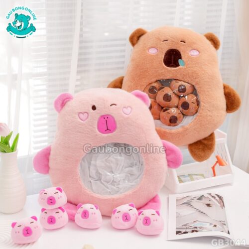 Gia Đình Gấu Bông Capybara