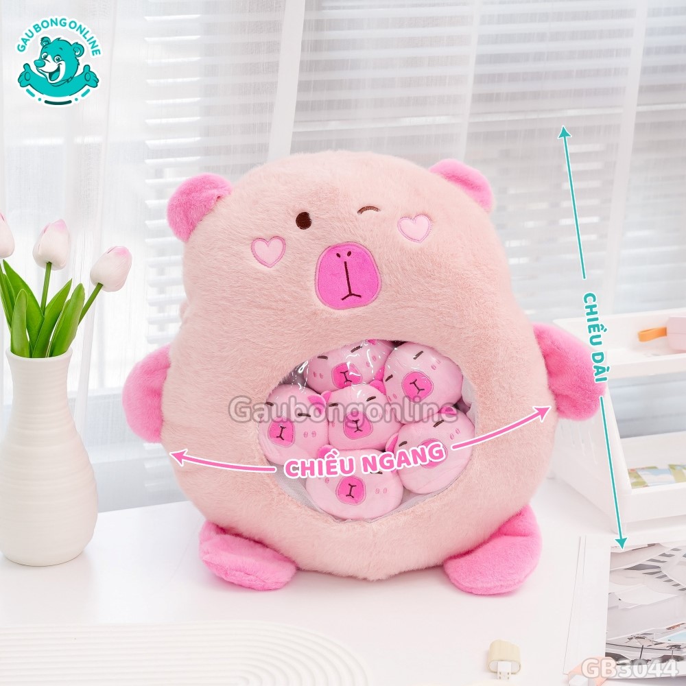 Gia Đình Gấu Bông Capybara