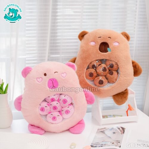 Gia Đình Gấu Bông Capybara