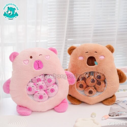 Gia Đình Gấu Bông Capybara