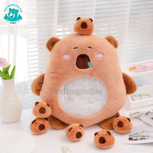 Gia Đình Gấu Bông Capybara