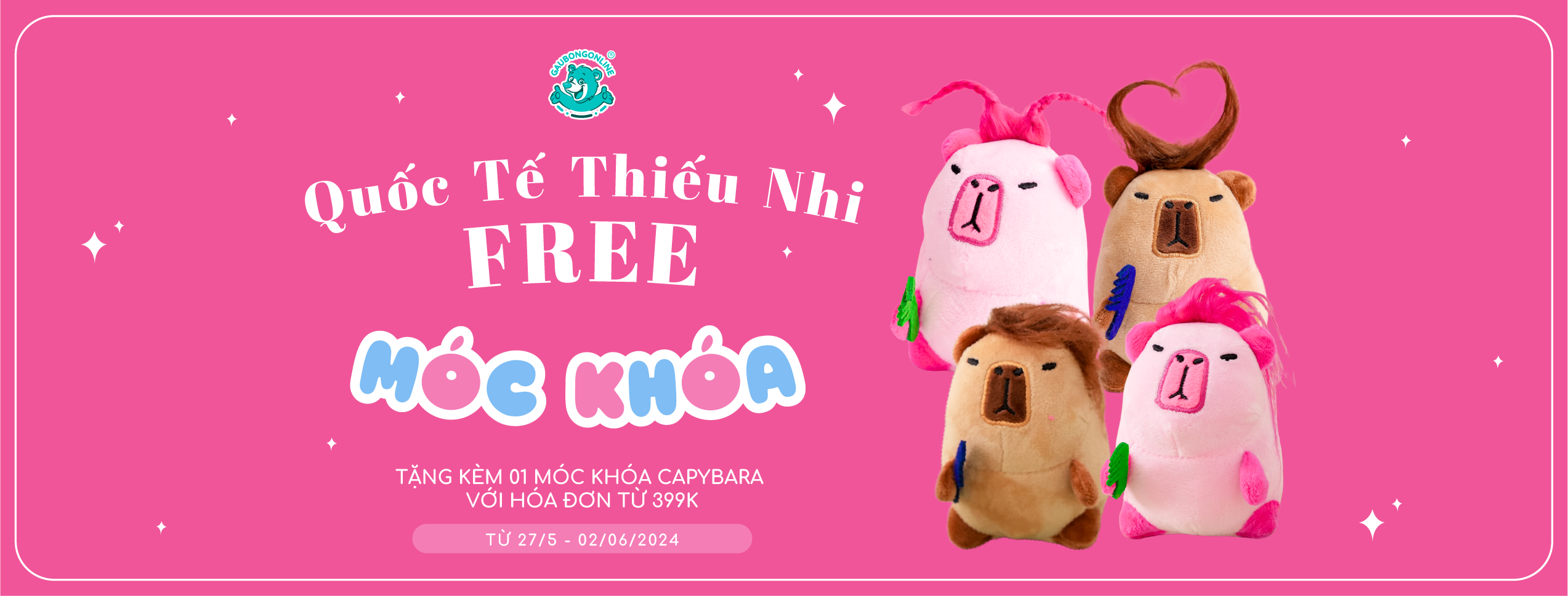 [Quà Tặng 1/6 Cho Bé] Tết Thiếu Nhi - Free Móc Khóa