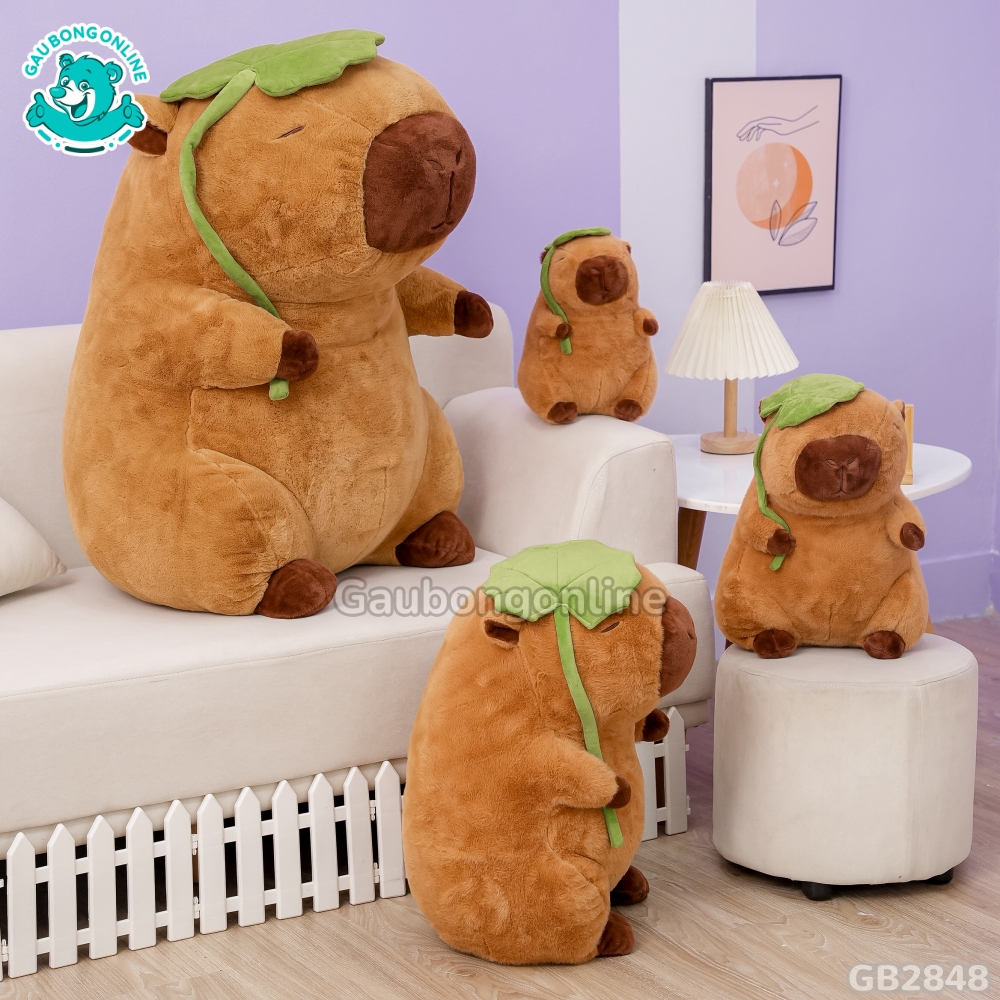 Capybara Cầm Lá