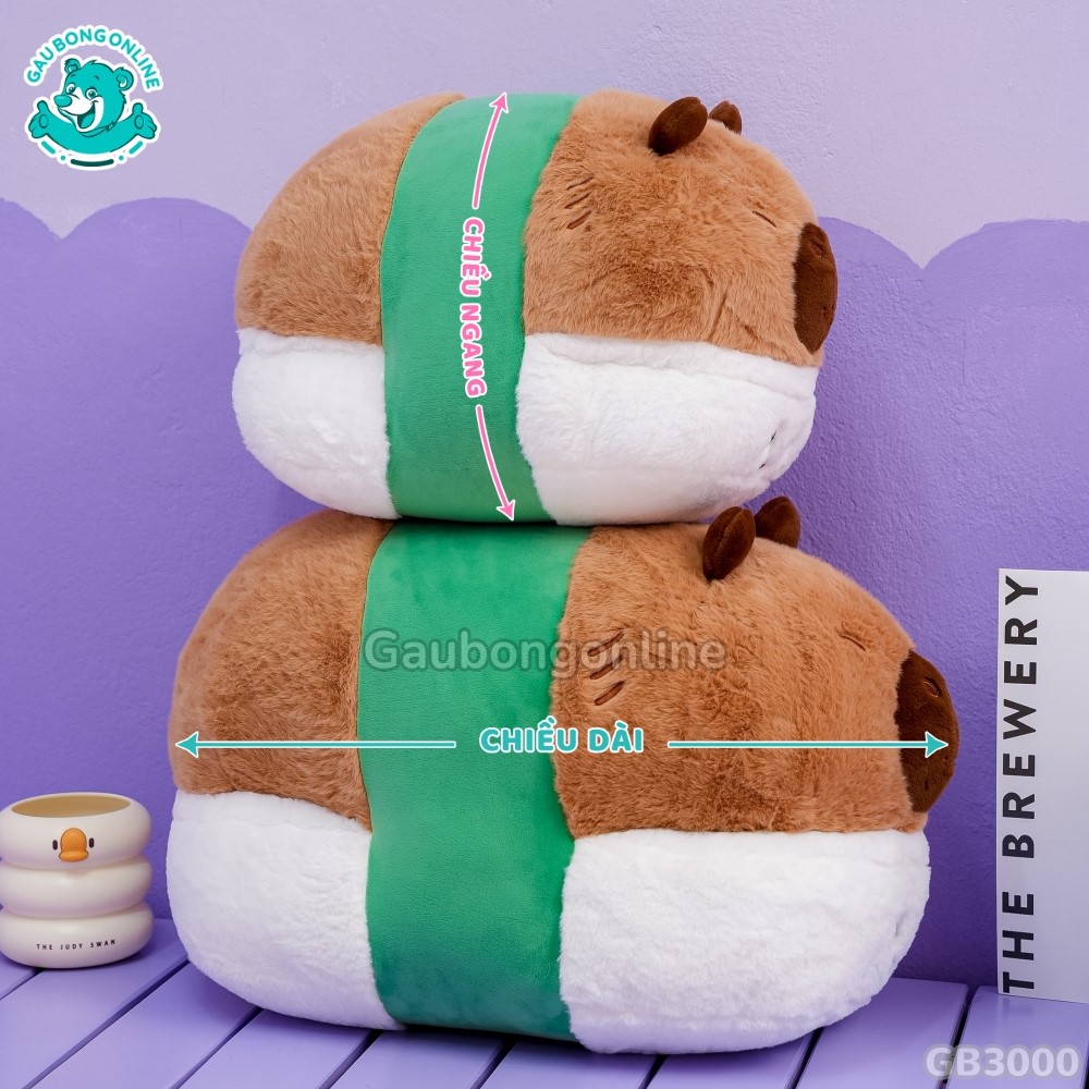 Chuột Capybara Sushi
