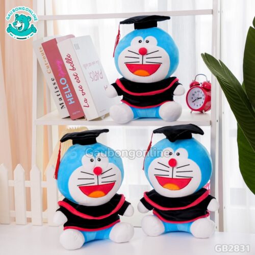 Gấu Tốt Nghiệp Doraemon đã được bán tại Gấu Bông Online