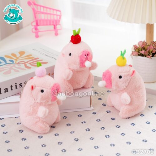 Móc Khóa Chuột Capybara Thổi Bóng đã được bán tại Gấu Bông Online