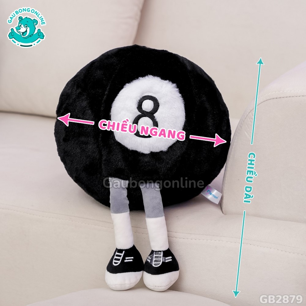 Cách đo kích thước của Thú Nhồi Bông Quả Bóng Bi-a