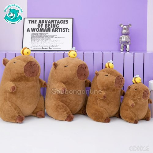 Gấu Bông Capybara Rút Ong