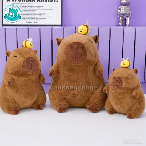 Gấu Bông Capybara Rút Ong