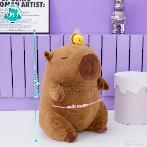 Gấu Bông Capybara Rút Ong