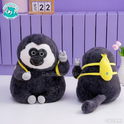 Khỉ Bông Saki Đeo Balo Chuối