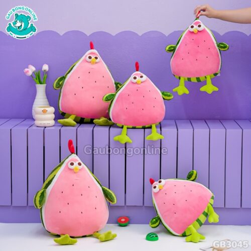 Gà Bụng To Trái Cây Dưa Hấu