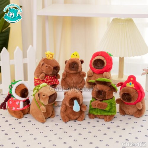 Móc Khóa Chuột Capybara mẫu mã phong phú