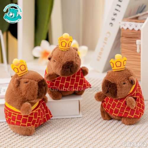 Móc Khóa Chuột Capybara Mặc Áo Cà Sa cho tâm thanh tịnh