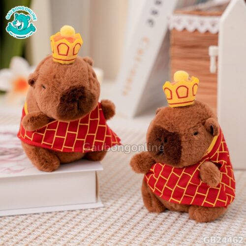 Móc Khóa Chuột Capybara Mặc Áo Cà Sa cho tâm thanh tịnh