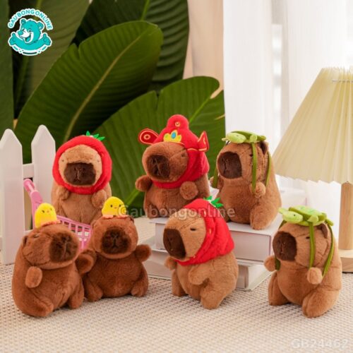 Móc Khóa Chuột Capybara nhỏ xinh, tiện lợi