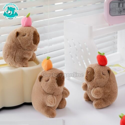 Móc Khóa Gấu Bông Capybara