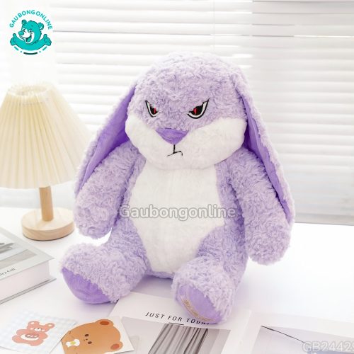 Thỏ Bunny Mặt Quạo - Tím