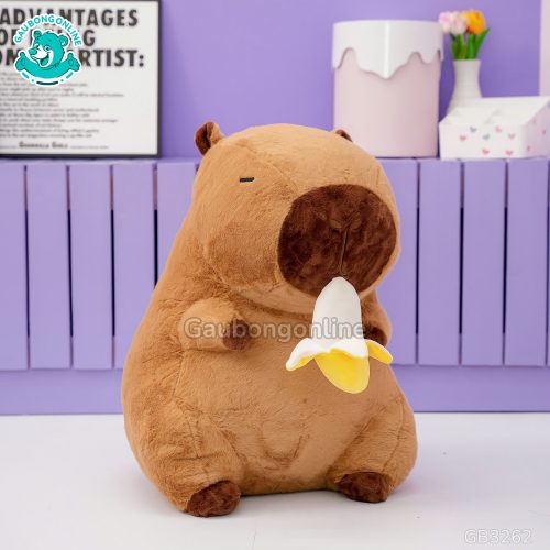 Gấu Bông Capybara Rút Chuối