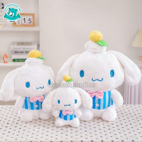 Gấu Bông Cinnamoroll Đội Bánh Dứa