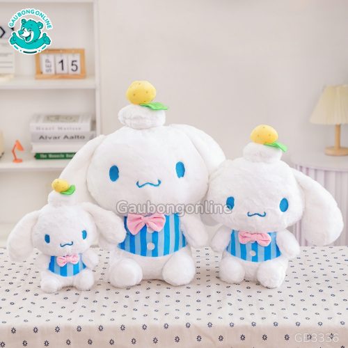 Gấu Bông Cinnamoroll Đội Bánh Dứa