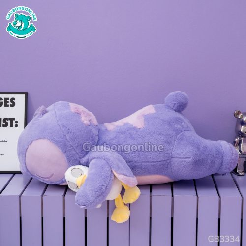 Gấu Bông Stitch Nằm Ôm Vịt