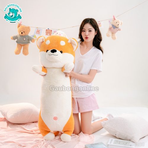 Gối Ôm Shiba Giơ Tay Bigsize