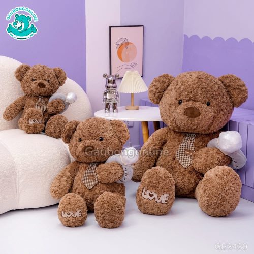 Gấu Bông Teddy Đeo Nhẫn