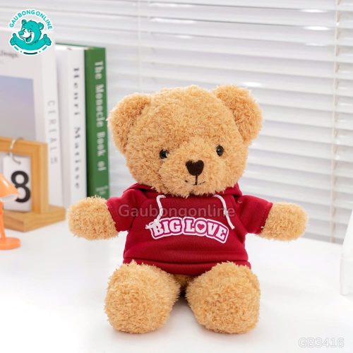 Gấu Bông Teddy Head Áo Big Love