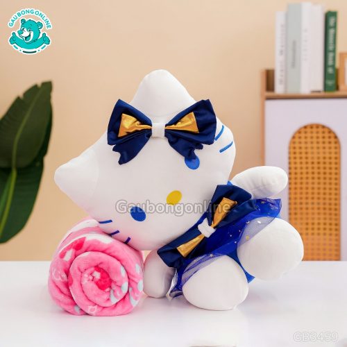 Gối Chăn Mền Kitty Váy Sao