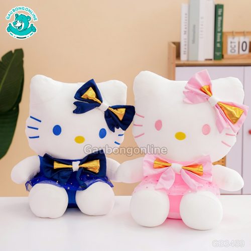 Gối Chăn Mền Kitty Váy Sao